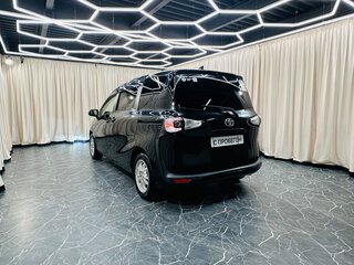 2016 Toyota Sienta II, чёрный, 1379000 рублей, вид 4