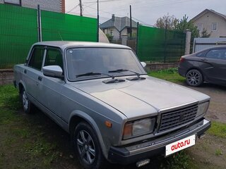 2010 Lada (ВАЗ) 2107, серебристый, 160000 рублей, вид 3