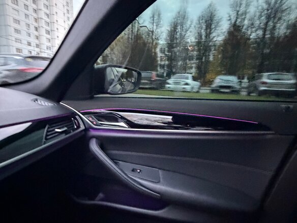 2018 BMW 5 серии 520i VII (G30/G31/G38), чёрный, 3000000 рублей - вид 24