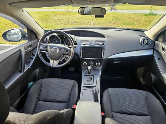 2011 Mazda 3 II (BL) Рестайлинг, чёрный, 990000 рублей - вид 6