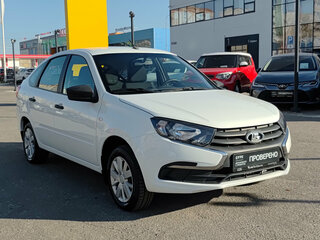 2020 Lada (ВАЗ) Granta I Рестайлинг, белый, 650000 рублей, вид 3