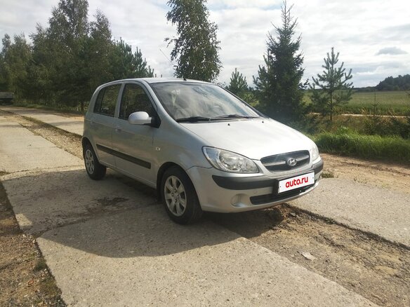 2010 Hyundai Getz I Рестайлинг, серый