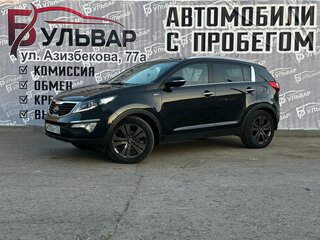 2012 Kia Sportage III, чёрный, 1400000 рублей, вид 3