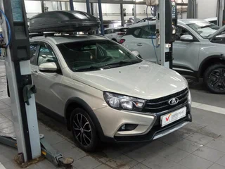 2020 Lada (ВАЗ) Vesta SW I, серый, 1130000 рублей, вид 2