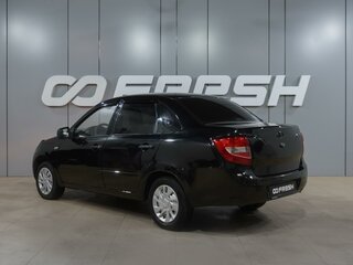 2013 Lada (ВАЗ) Granta I, чёрный, 384000 рублей, вид 2