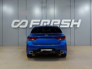 2021 Kia Rio IV Рестайлинг, синий, 1849000 рублей, вид 4