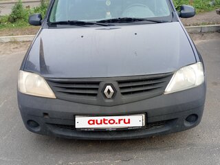 2008 Renault Logan I, серый, 175000 рублей, вид 1