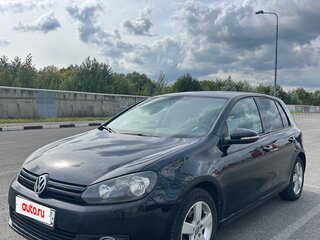 2011 Volkswagen Golf VI, чёрный, 550000 рублей, вид 1