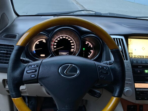 2008 Lexus RX 400h II Рестайлинг, чёрный, 1400000 рублей - вид 18
