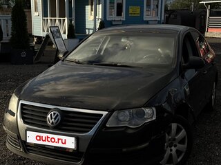 2008 Volkswagen Passat B6, чёрный, 240000 рублей, вид 1