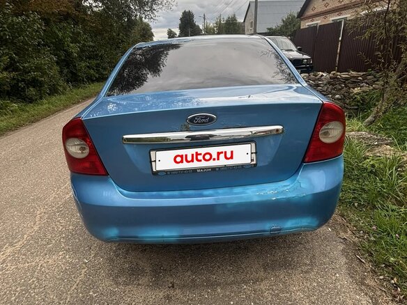 2008 Ford Focus II Рестайлинг, синий, 310000 рублей - вид 5