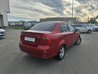 2007 Chevrolet Aveo I Рестайлинг, красный, 219000 рублей, вид 4