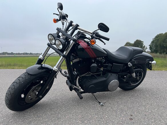 2015 Harley-Davidson Fat Bob, чёрный, 1100000 рублей - вид 14