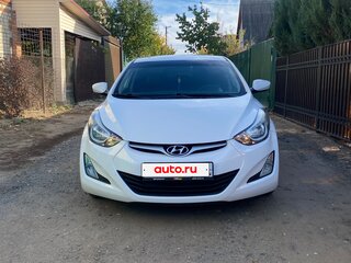 2015 Hyundai Elantra V (MD) Рестайлинг, белый, 1400000 рублей, вид 3