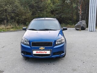 2010 Chevrolet Aveo I Рестайлинг, синий, 580000 рублей, вид 2