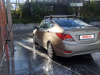 2014 Hyundai Solaris I Рестайлинг, белый, 870000 рублей, вид 2