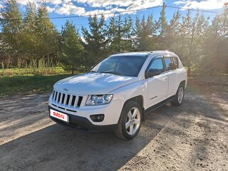 2012 Jeep Compass I Рестайлинг, белый, 1000000 рублей, вид 1