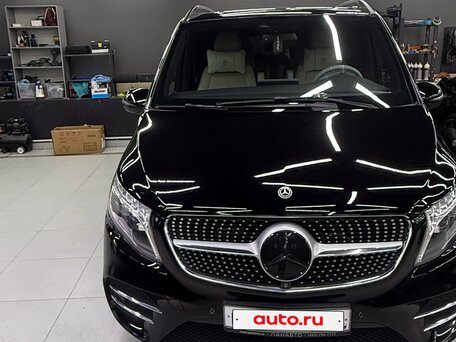 2021 Mercedes-Benz V-Класс Long 250 d длинный III (W447) Рестайлинг, чёрный, 5699999 рублей, вид 4