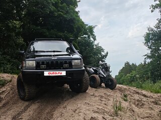 1994 Jeep Grand Cherokee I (ZJ), чёрный, 850000 рублей, вид 1