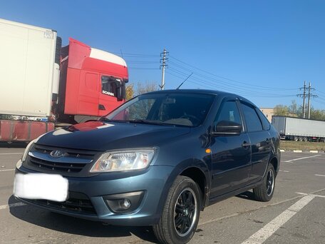 2014 Lada (ВАЗ) Granta I, серый, 290000 рублей, вид 2