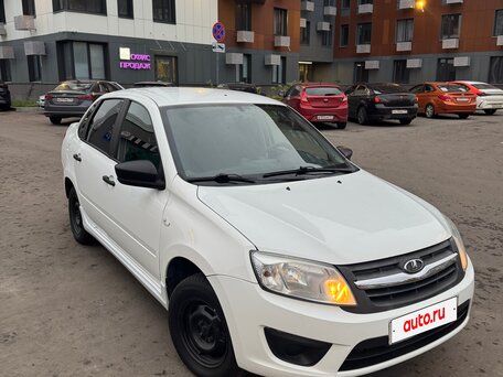 2017 Lada (ВАЗ) Granta I, белый, 330000 рублей, вид 3