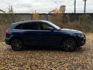 2012 Audi Q5 I (8R) Рестайлинг, синий, 1600000 рублей, вид 4