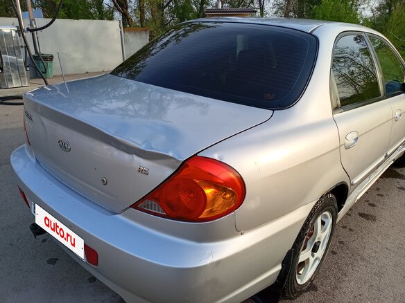 2008 Kia Spectra I Рестайлинг 2, серебристый, 275000 рублей - вид 6