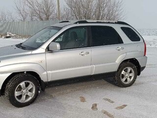 2008 Kia Sportage II Рестайлинг, серебристый, 945000 рублей, вид 4