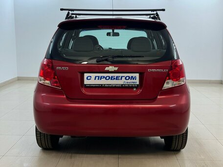 2004 Chevrolet Aveo I, красный, 495000 рублей, вид 3