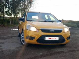 2008 Ford Focus II Рестайлинг, жёлтый, 480000 рублей, вид 3