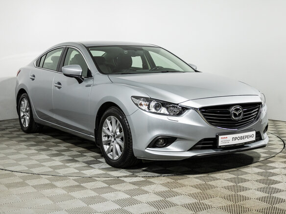 2018 Mazda 6 III (GJ) Рестайлинг 2, серебристый, 1849700 рублей - вид 2