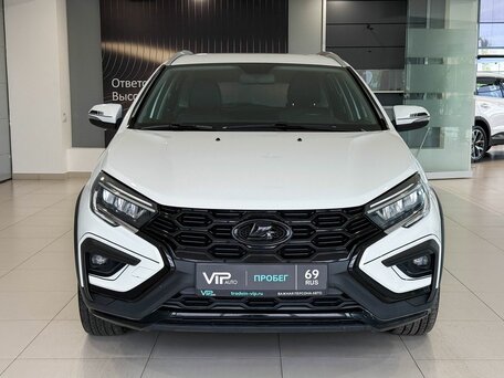 2024 Lada (ВАЗ) Vesta SW Cross I Рестайлинг (NG), белый, 1317000 рублей, вид 2