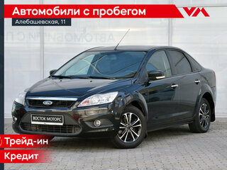 2008 Ford Focus II Рестайлинг, чёрный, 340000 рублей, вид 1