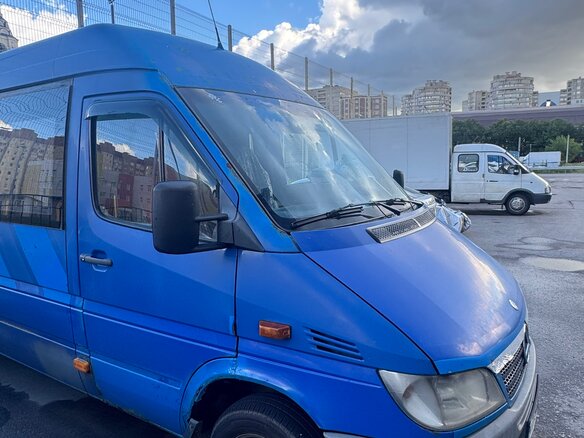 2007 Mercedes-Benz Sprinter Classic, синий, 1000000 рублей - вид 12