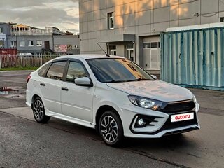 2019 Lada (ВАЗ) Granta I Рестайлинг, белый, 678000 рублей, вид 3