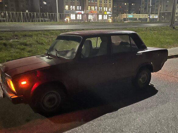 2007 Lada (ВАЗ) 2107, пурпурный, 55000 рублей - вид 3