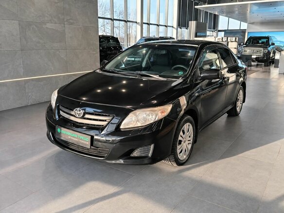 2007 Toyota Corolla X (E140, E150), чёрный, 670000 рублей - вид 2