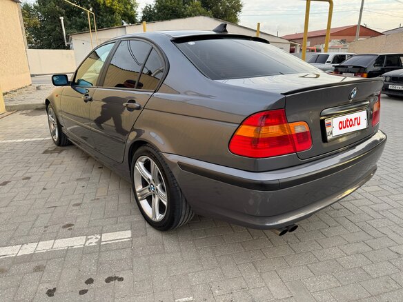 2002 BMW 3 серии 325i IV (E46) Рестайлинг, серый, 750000 рублей - вид 7