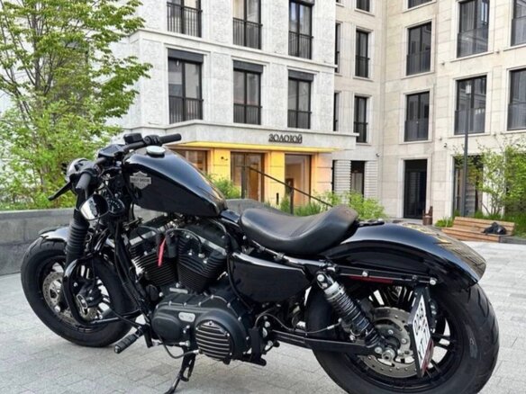 2022 Harley-Davidson XL1200, чёрный, 1350000 рублей