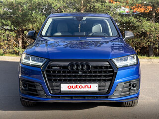 2016 Audi Q7 II (4M), синий, 4280000 рублей, вид 4