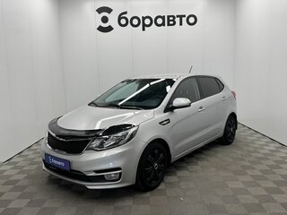 2016 Kia Rio III Рестайлинг, серебристый, 797500 рублей, вид 1