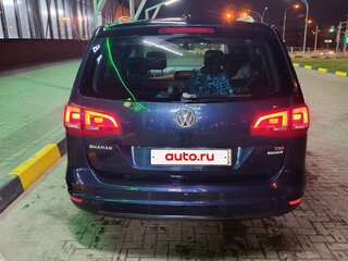 2014 Volkswagen Sharan II, синий, 1270000 рублей, вид 4