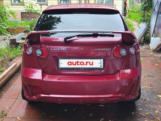 2008 Chevrolet Lacetti I, красный, 340000 рублей, вид 4
