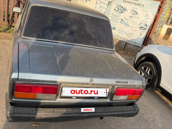 2010 Lada (ВАЗ) 2107, серый, 120000 рублей - вид 5