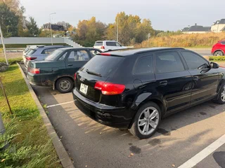 2007 Audi A3 II (8P) Рестайлинг 1, чёрный, 650000 рублей, вид 3