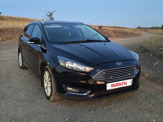 2017 Ford Focus III Рестайлинг, чёрный, 1050000 рублей, вид 5