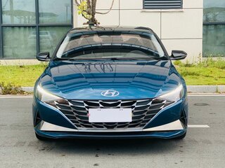 2022 Hyundai Elantra VII (CN7), синий, 1430000 рублей, вид 2