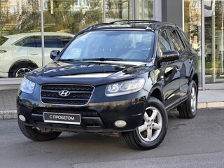 2007 Hyundai Santa Fe II, чёрный, 790000 рублей, вид 1