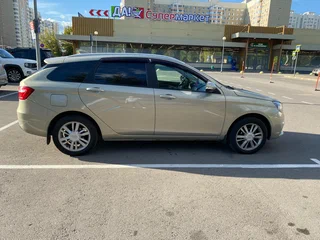 2017 Lada (ВАЗ) Vesta SW I, серый, 810000 рублей, вид 3