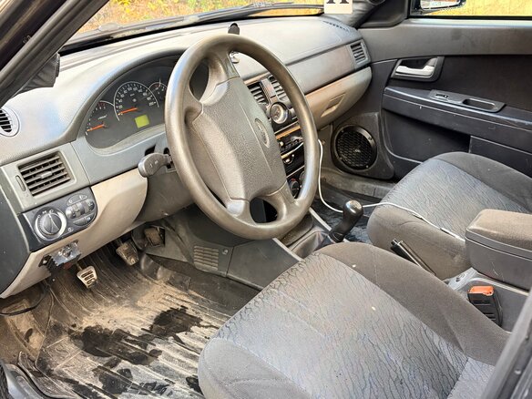 2008 Lada (ВАЗ) Priora I, зелёный, 229000 рублей - вид 12